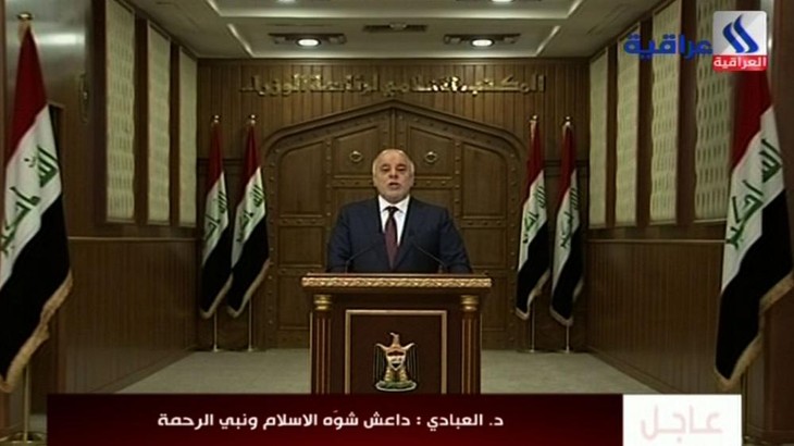 Le PM irakien s'engage à 